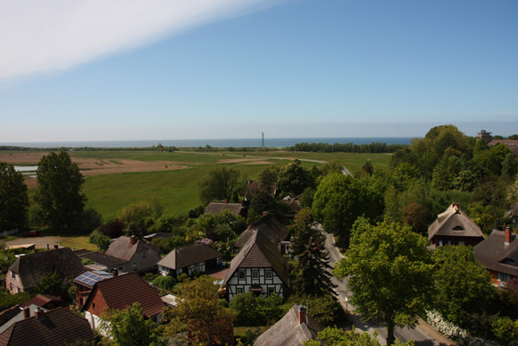 Wustrow vom Kirchturm